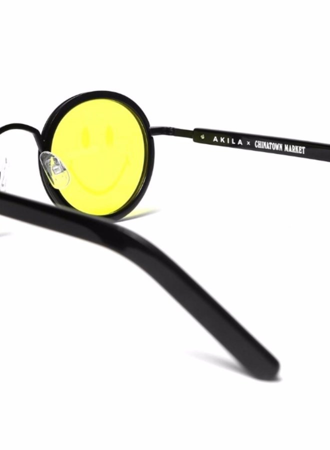 SMILEY AKILA SUNGLASSES YELLOW