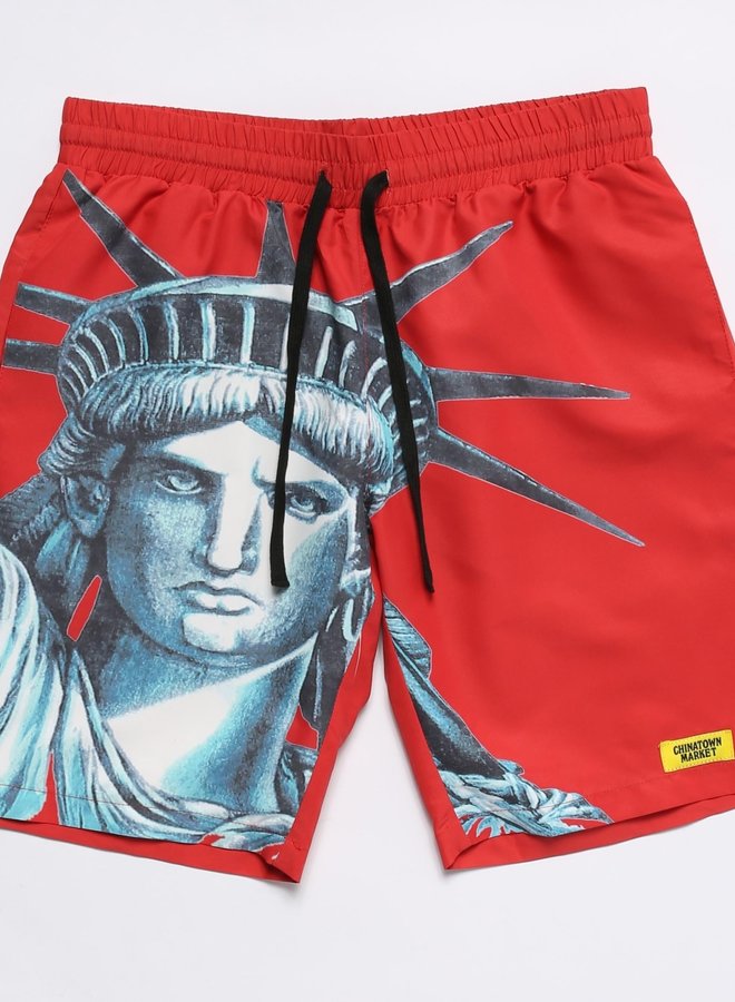 NYC SHORTS RED