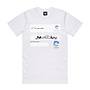 SECOND CHAOS X iD NOT A ROBOT TEE WHITE