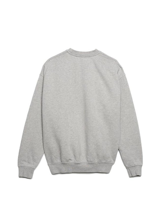 HEATHER GREY AFTER THE FIRE CREWNECK