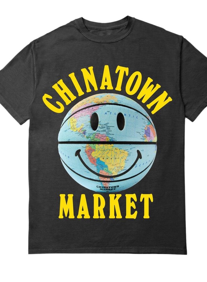 SMILEY GLOBE BALL T-SHIRT