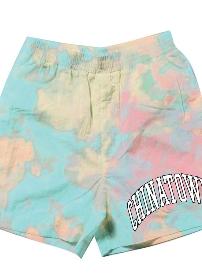 Copy of TIEDYE ARC LEFT SWEATSHORTS