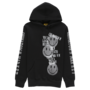 BLACK SPRAYPAINT HOODIE