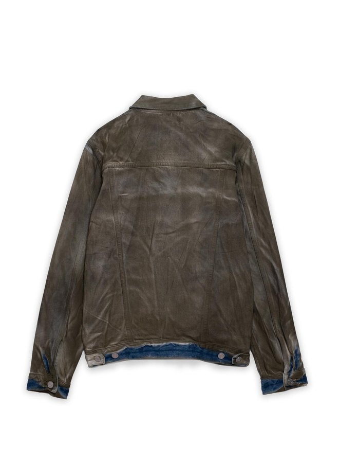 SUPER DIRTY RESIN DENIM JACKET