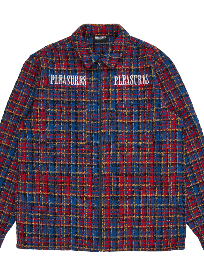 BLUE VOICES OVERSHIRT