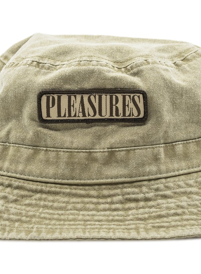 KHAKI SPANK BUCKET HAT WASHED