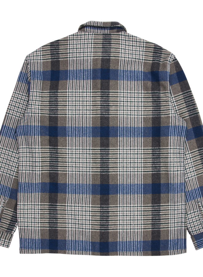 FORCES PLAID OVERSHIRT GREY