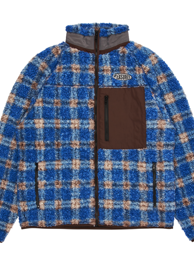WRAITH POODLE POLAR FLEECE JACKET BLUE
