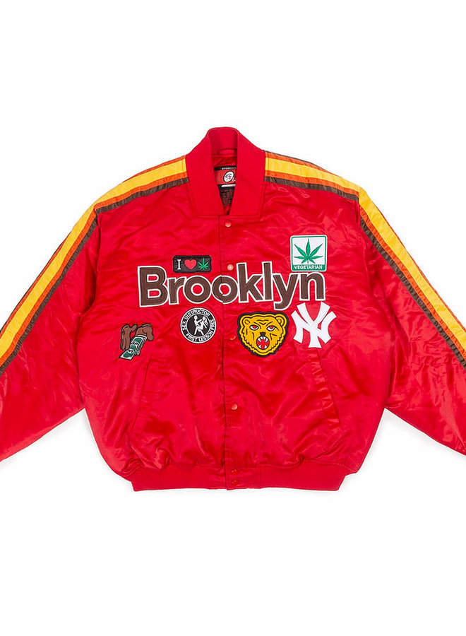 Brooklyn All Star Varsity Jacket (Red)