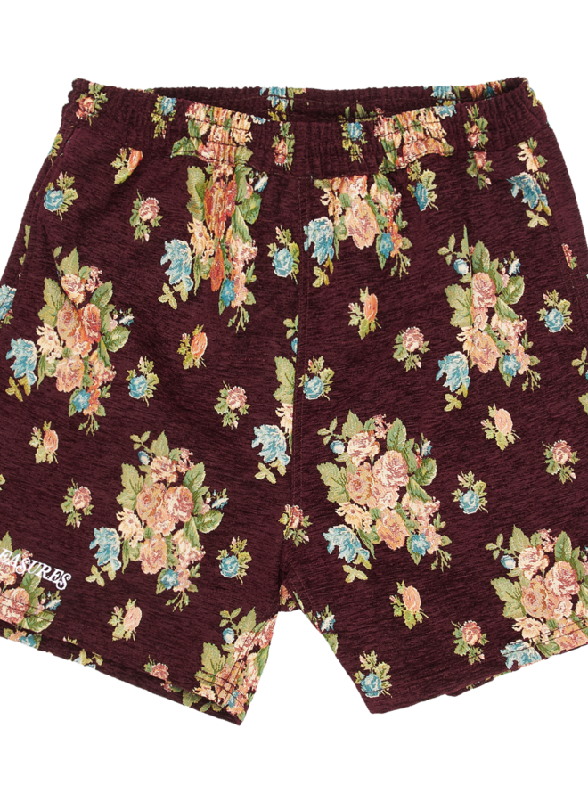 DEJA VU WOVEN FLORAL SHORTS