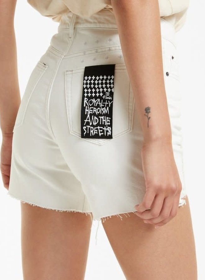 RACER SHORT BLIZZARD TRASHED