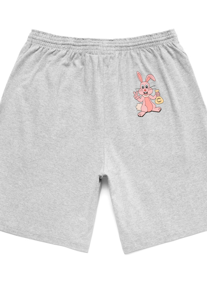 COKANE RABBIT SHORTS - GREY