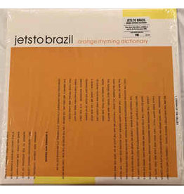 (LP) Jets To Brazil  - Orange Rhyming Dictionary (2LP colour vinyl/inide shop only)