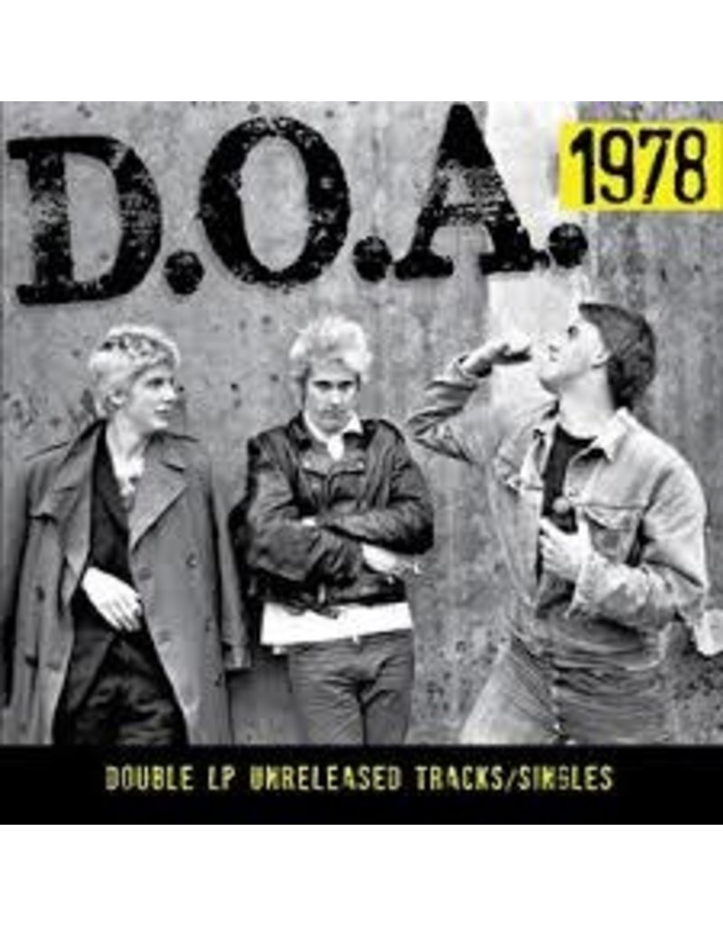 (LP) DOA - 1978 (2LP/Unreleased Tracks)