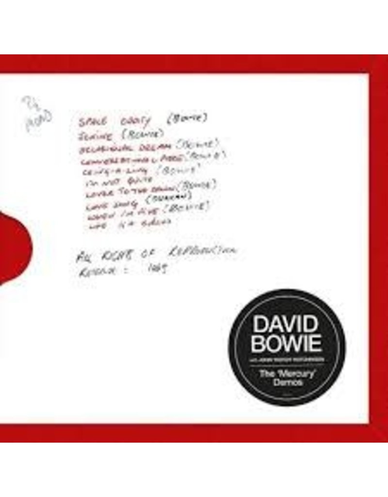(LP) David Bowie & John "Hutch" Hutchison - The Mercury Demos (1LP Box Set)