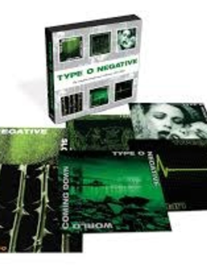 (LP) Type O Negative- None More Negative (6 Double LP, Green/ Black Vinyl)