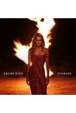 (LP) Celine Dion - Courage (Ruby Red Vinyl)