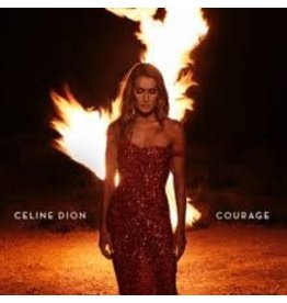 (LP) Celine Dion - Courage (Ruby Red Vinyl)