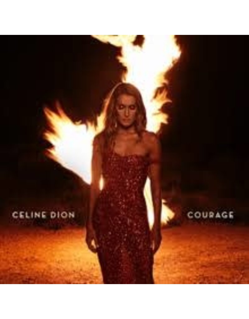 (LP) Celine Dion - Courage (Ruby Red Vinyl)