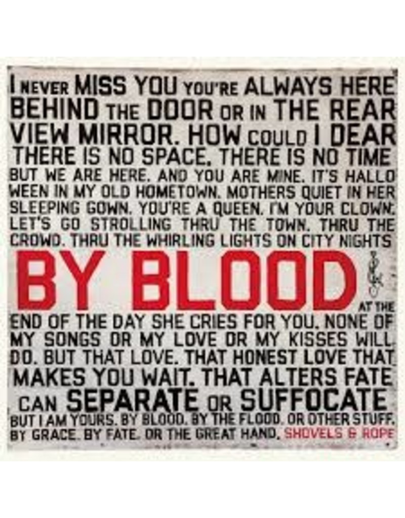 (LP) Shovels & Rope - By Blood**********DEEP DISCOUNT IN EFFECT!**********