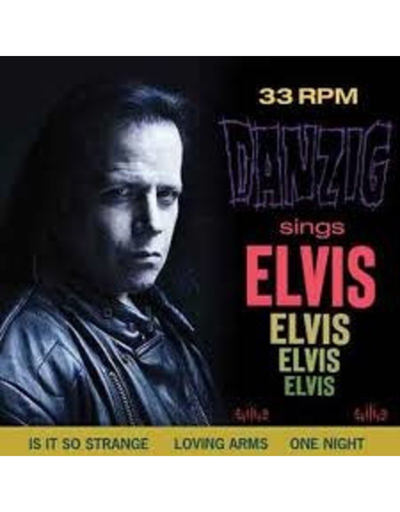 (LP) Danzig - Sings Elvis