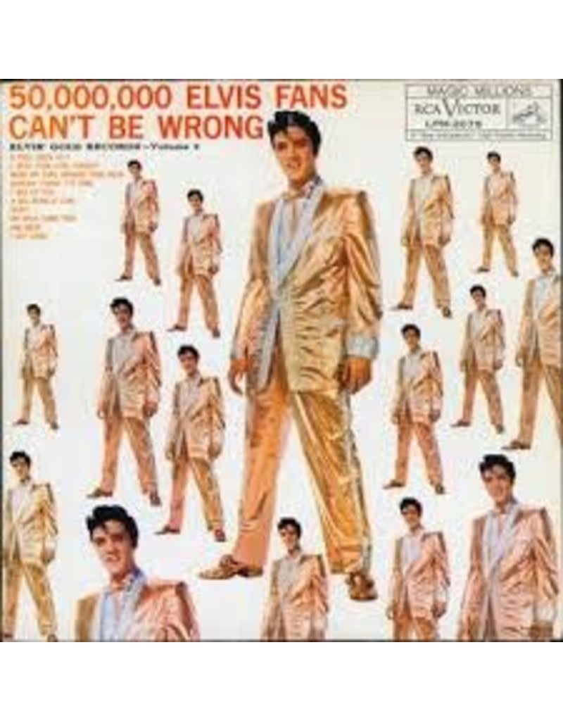 (LP) Elvis Presley - 50 MIllion Elvis Fans Can't Be Wrong (2020 Reissue)