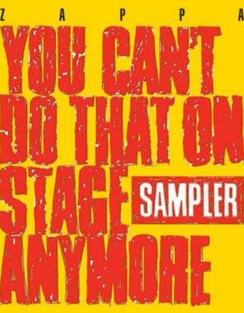 (LP) Frank Zappa - You Can’t Do That On Stage Anymore (2LP Yellow & Red) RSD20 (October Drop Day)