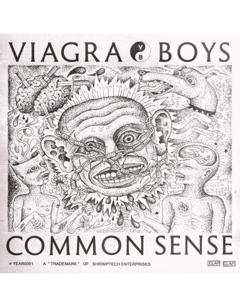 (LP) Viagra Boys - Common Sense (EP) (blue vinyl)