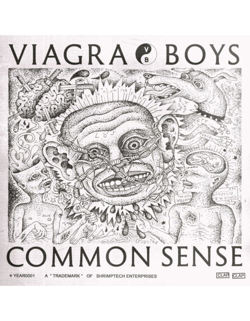 YEAR0001 (LP) Viagra Boys - Common Sense (EP) 2023 Repress