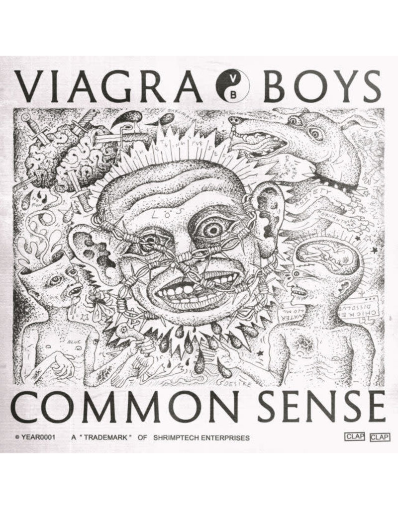 YEAR0001 (LP) Viagra Boys - Common Sense (EP) 2023 Repress