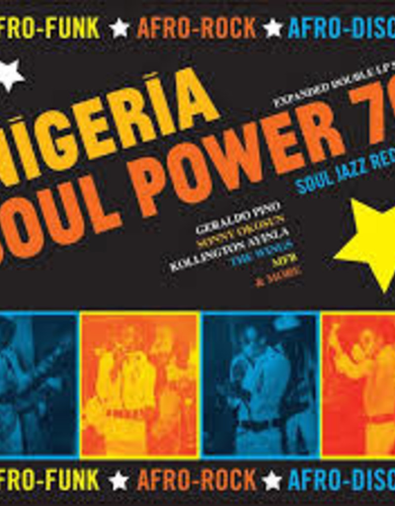 (LP) Various - Nigeria Soul Power 70 – Afro-Funk, Afro-Rock, Afro-Disco (2LP)