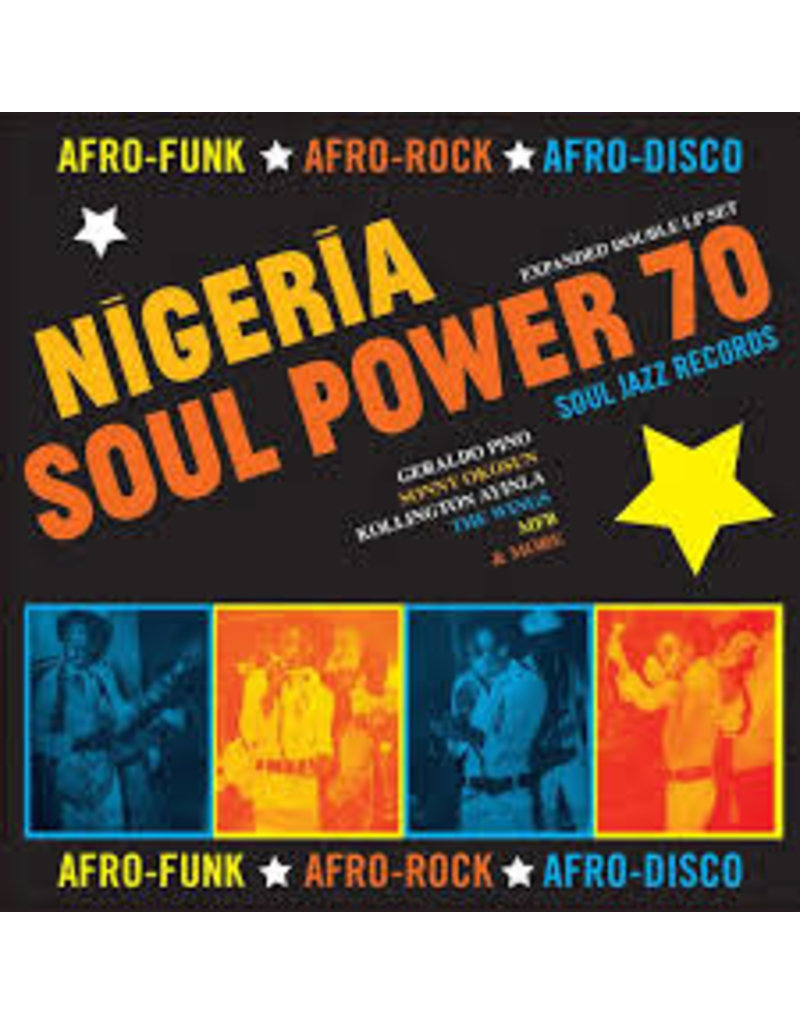 (LP) Various - Nigeria Soul Power 70 – Afro-Funk, Afro-Rock, Afro-Disco (2LP)