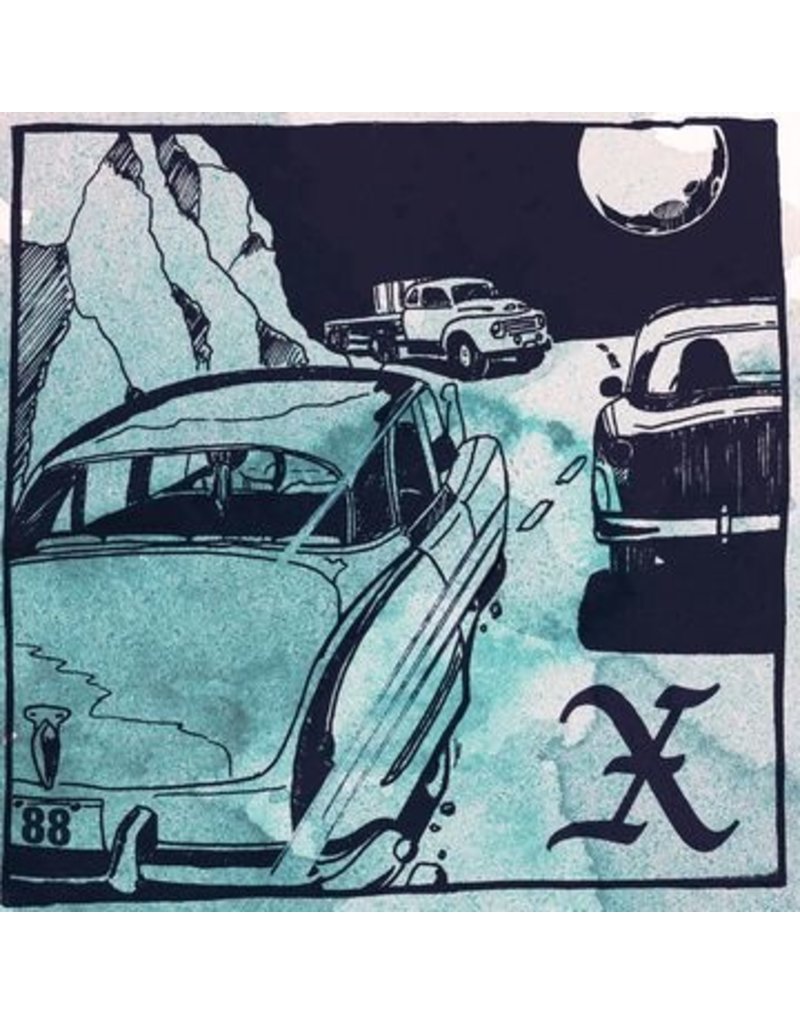 (LP) X - Delta 88 Nightmare b/w Cyrano De Berger's Back  (7") (2019)