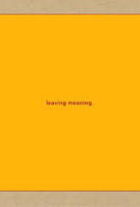 (CD) Swans - Leaving Meaning