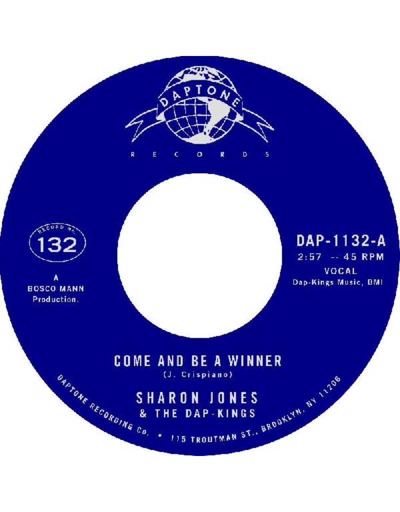 (LP) Sharon Jones & The Dap-Kings - Come And Be A Winner b/w Come And Be A Winner (7")