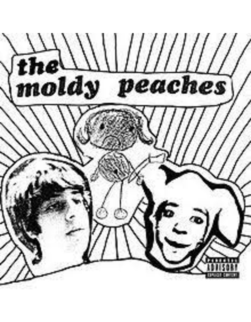 (LP) Moldy Peaches - Self Titled (Red Vinyl + 7" Vinyl) (DIS)