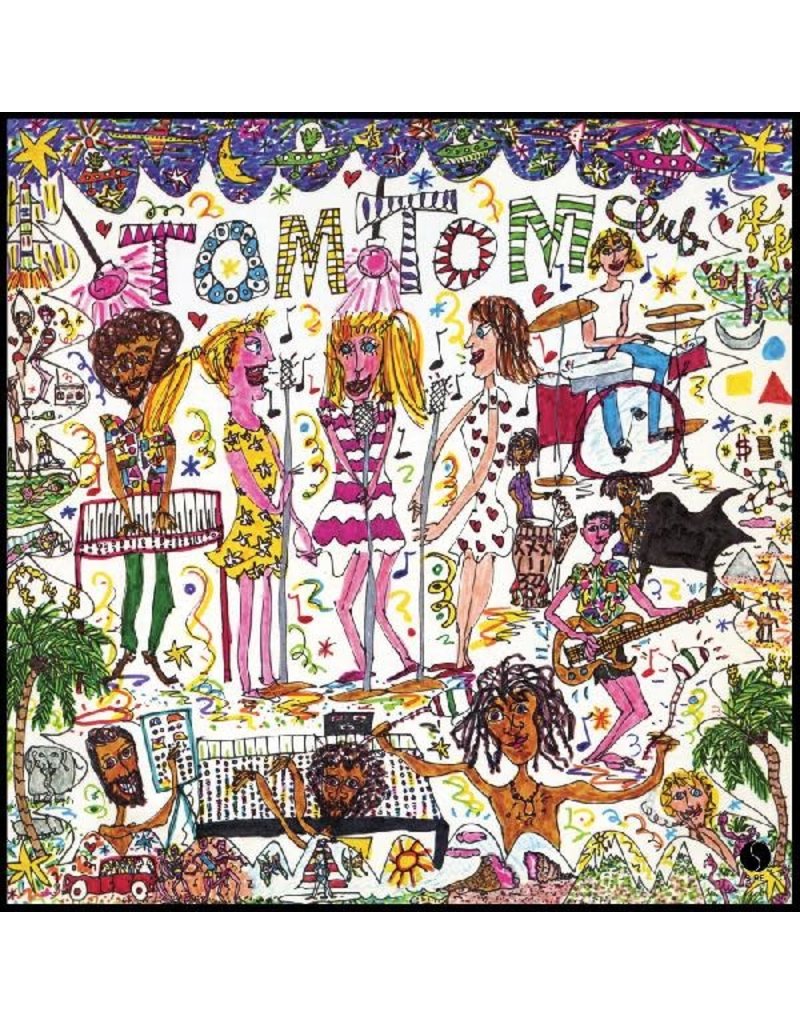 Tom Tom Club - Self-Titled, Limited Edition Tropical Yellow & Red Vinyl LP Tom Tom Club - Self-Titled, Limited Edition Tropical Yellow & Red Vinyl LP