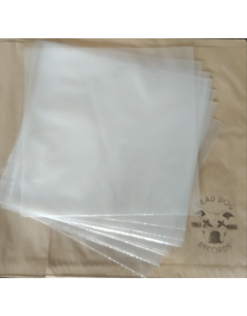 12" Poly Outer Sleeves  - - -  Pack of 10
