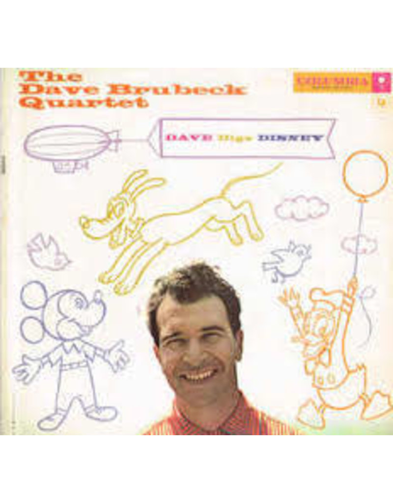 Concord Jazz (LP) Dave Brubeck Quartet - Dave Digs Disney
