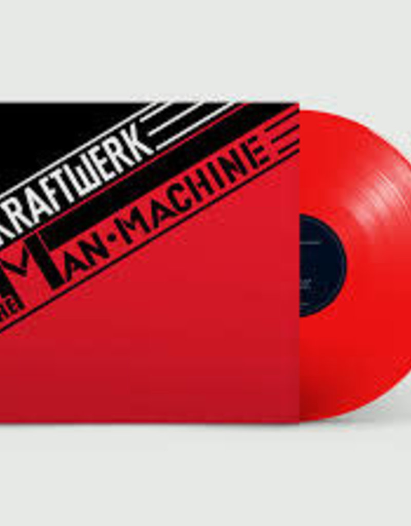(LP) Kraftwerk - The Man-Machine (Transparent Red)