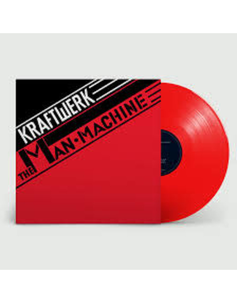 (LP) Kraftwerk - The Man-Machine (Transparent Red)