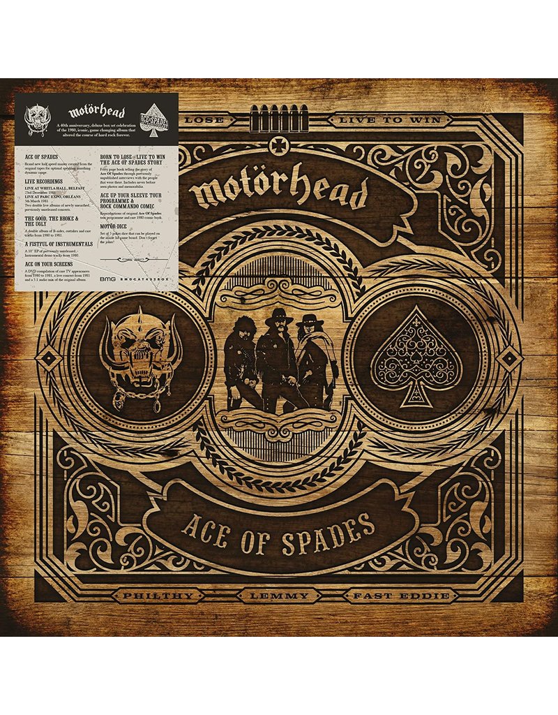 (LP) Motorhead - Ace Of Spades (7LP/10"/DVD/book/comic..) DISCONTINUED