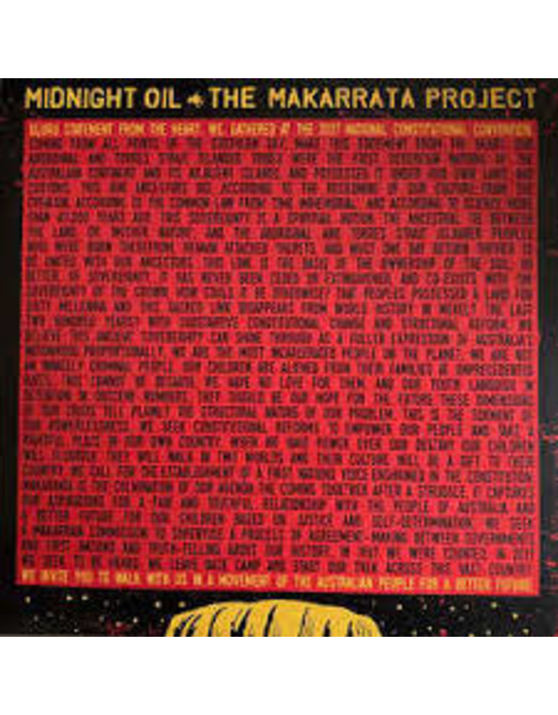 (LP) Midnight Oil - The Makarrata Project (Black Vinyl)