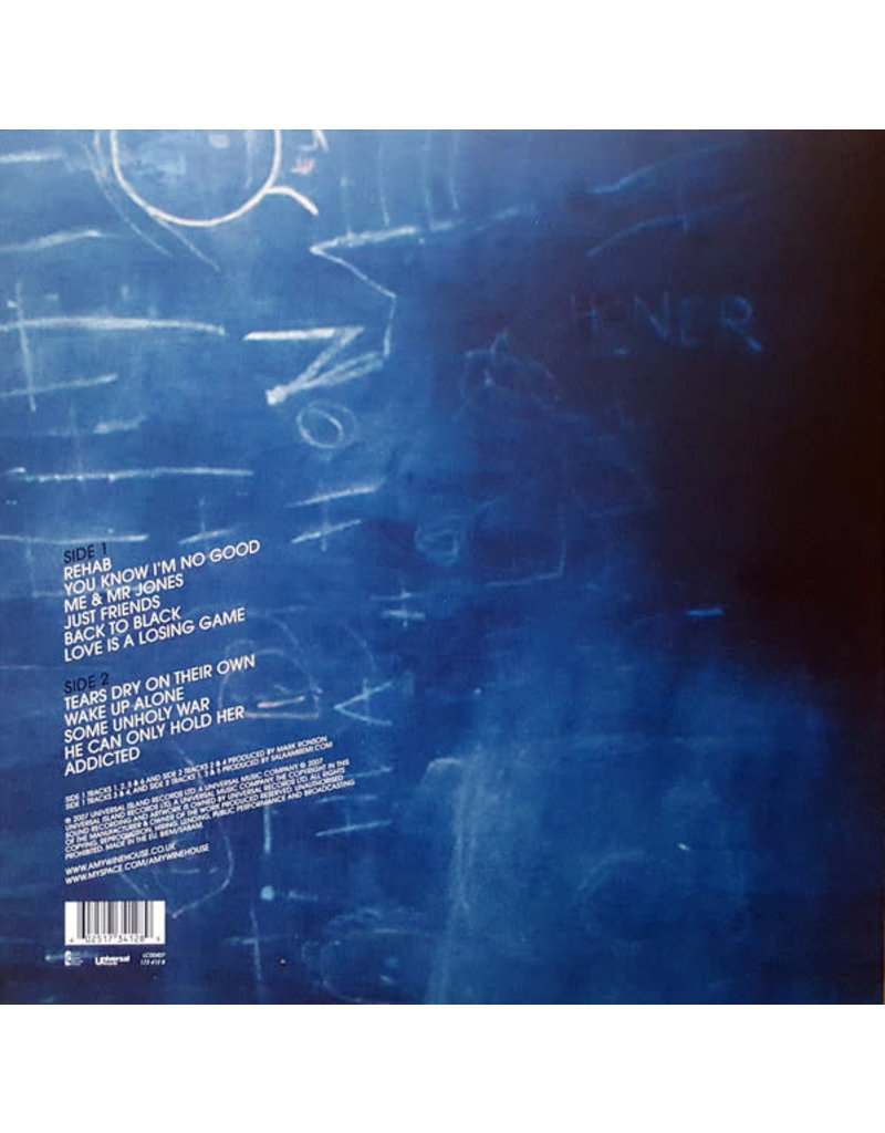 Island (LP) Amy Winehouse - Back To Black (UK Import)