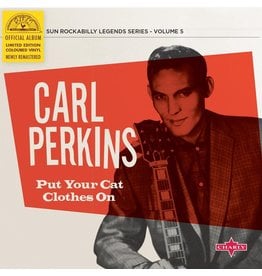 (LP) Carl Perkins - Put Your Cat Clothes On (10" Scarlet Red)