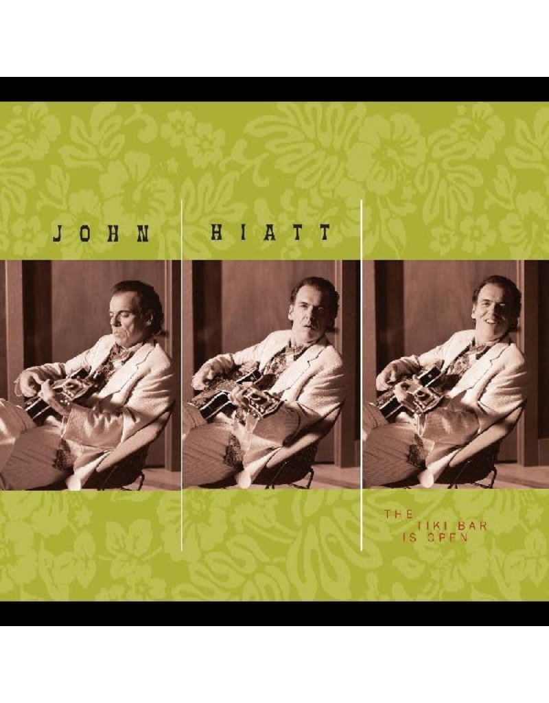 (LP) John Hiatt - The Tiki Bar Is Open (Green & White Vinyl)