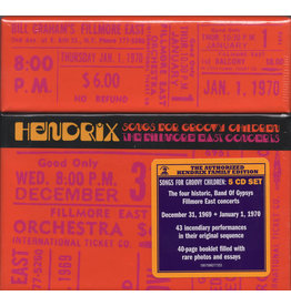 (CD) Jimi Hendrix - Songs For Groovy Children (5CD) the Fillmore East Concerts