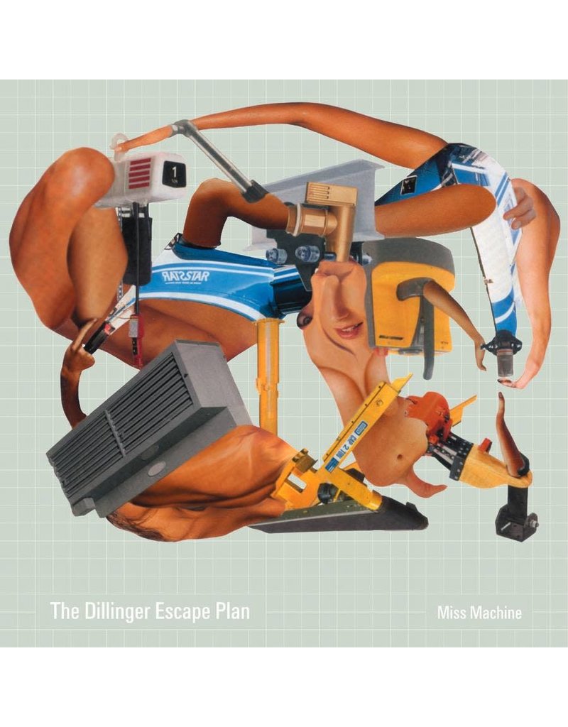 (LP) The Dillinger Escape Plan - Miss Machine (2021 Reissue/Coke Bottle Green W/Rainbow Splatter)