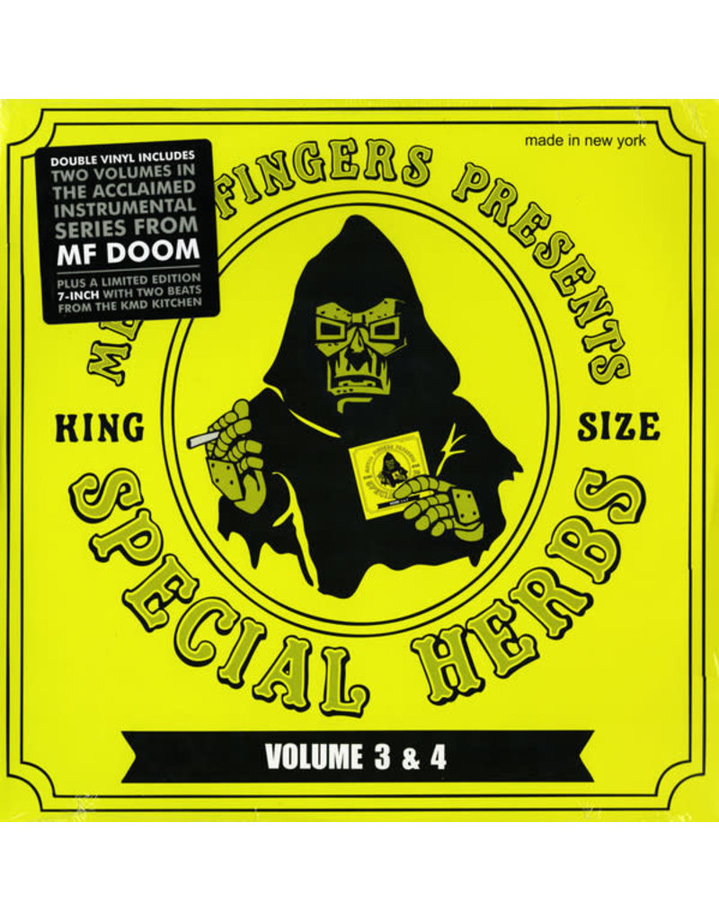 (LP) MF Doom - Special Herbs, Vols. 3 & 4 (2LP Yellow Vinyl)