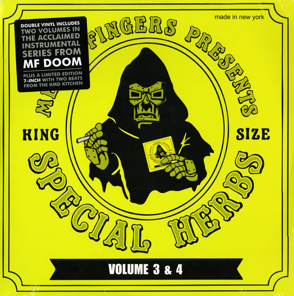 LP) MF Doom - Special Herbs, Vols.3 & 4 (2LP) - Dead Dog Records